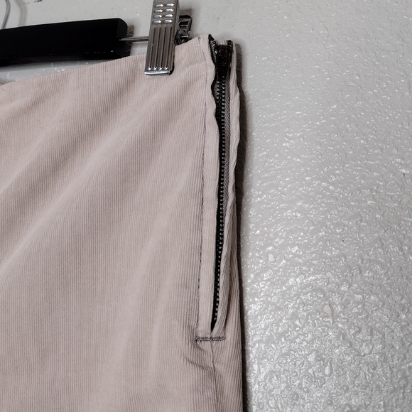 Tory Burch Side Zip Corduroy Office Casual Neutral Taupe Pants Sz 27 - Picture 7 of 16